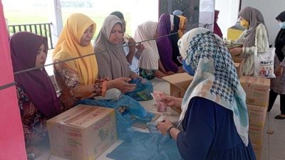 Beras Mahal, Warga Bireuen Antre Beli di Pasar Khusus Beras Murah, Besok di Peusangan