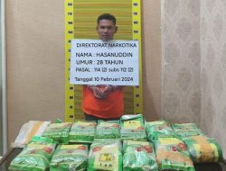 Polisi Tangkap Pria di Langkat, Nekat Bawa Sabu 55,70 Gram yang Disimpan di Kotak CCTV