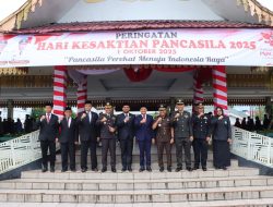 Langit Kelabu Tak Halangi Khidmatnya Upacara Hari Kesaktian Pancasila di Tebing Tinggi