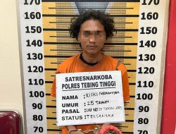 Tindak Tegas Polres Tebingtinggi: Pengedar Ganja 78 Gram Diciduk di Siantar