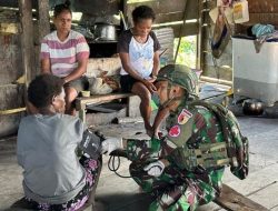 Saat TNI Jemput Bola Beri Layanan Kesehatan Gratis di Pelosok Papua